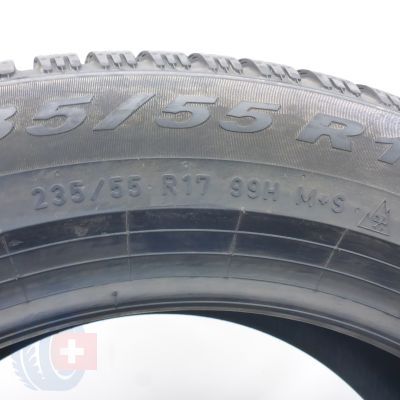 6. Opony 235/55 R17 2x PIRELLI 99H Cinturato Winter 2 Zimowe 2021 