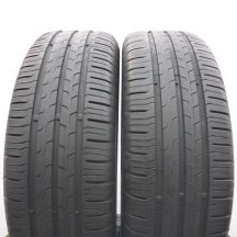 4. Opony 195/65 R15 4x CONTINENTAL 91V EcoContact6 Letnie 2019 5,5-6mm