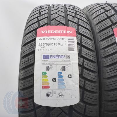 2. Opony 225/60 R18 2x VREDESTEIN 104V XL Wintrac PRO Zimowe 2024 