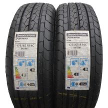 4. 4 x BRIDGESTONE 175/65 R14C 90/88T Duravis R660 Lato 2017 Jak Nowe