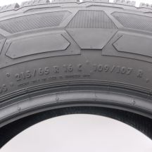 5. Opony 215/65 R16C 2x CONTINENTAL 109/107R VanContact Winter Zimowe 2023 8,5-9,8mm