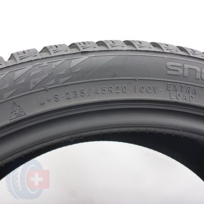 7. Opony 235/45 R20 4x NOKIAN 100V XL SnowProof 2 SUV Zimowe 2025 8,4-8,2mm
