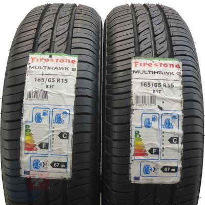 6. 4 x FIRESTONE 165/65 R15 81T Multihawk 2 Lato 2014, 2015 NIEUŻYWANE 
