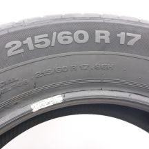 2. Opona 215/60 R17 1x CONTINENTAL 96H ContiPremiumContact 2 Letnia 2011 6mm