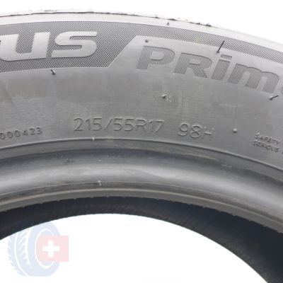 6. Opony 215/55 R17 2x HANKOOK 98H XL Ventus Prime 4 Letnie 2025 