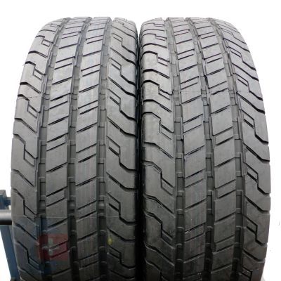 4. Opony 205/70 R15C 4x CONTINENTAL 106/104R ContiVanContact 100 Letnie 2020 Jak Nowe