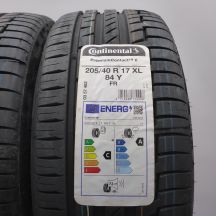 3. Opony 205/40 R17 4x CONTINENTAL 84Y XL PremiumContact6 Letnie 2021, 2023 Nieużywane