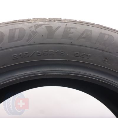 5. Opony 215/55 R18 4x GOODYEAR 95T EfficientGrip Letnie 2022 Nieużywane