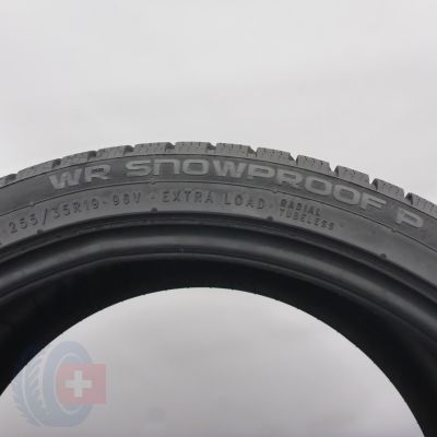5. Opony 255/35 R19 2 x NOKIAN 96V XL WR SnowprooF P Zima 2023 8,5mm