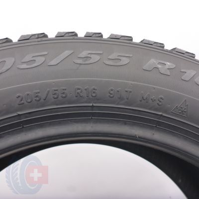 6. Opony 205/55 R16 2x PIRELLI 91T Winter Cinturato Zimowe 2019 7mm