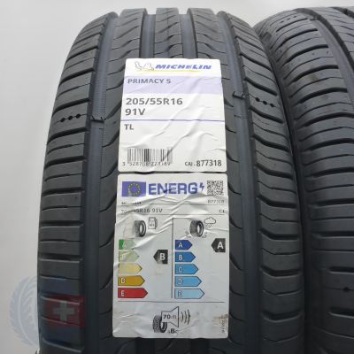 3. Opony 205/55 R16 4x MICHELIN 91V Primacy 5 Letnie 2026 