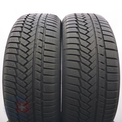 Opony 225/55 R18 2x CONTINENTAL 102V XL WinterContact Ts850P SUV Zimowe 2018 7,8-8mm