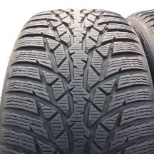 2. Opony 245/45 R18 2x NOKIAN 100V XL WR D4 Zimowe 2017/18 7,2-7,8mm