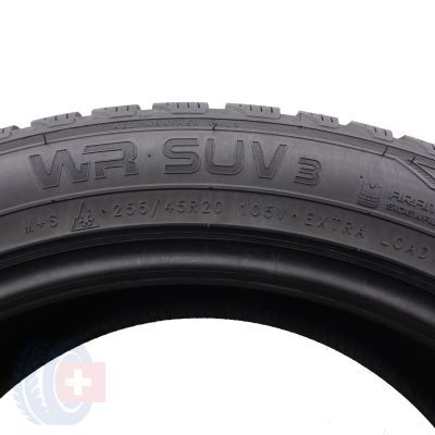 7. Opony 255/45 R20 4x NOKIAN 105V XL WR SUV 3 Zimowe 2017 6,2-6,8mm