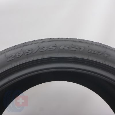 4. Opony 295/35 R21 2x PIRELLI 107Y XL N1 PZero Letnie 2015 6,2mm