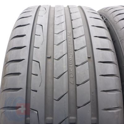 3. Opony 225/45 R17 2x CONTINENTAL 91Y PremiumContact 7 Letnie 2023/24 7mm