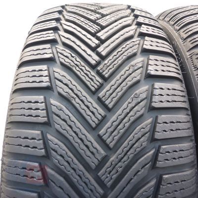 2. Opony 225/45 R17 2x MICHELIN 91H Alpin 6 Zimowe 2022 8mm