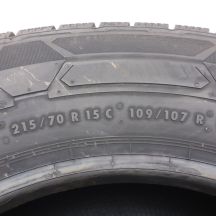 7. Opony 215/70 R15C 2x CONTINENTAL 109/107R VanContact Winter Zimowe 2022 Nieużywane 