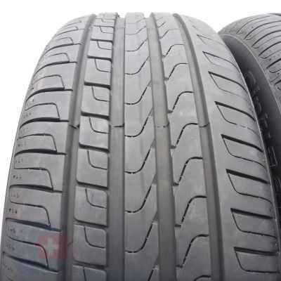 2. Opony 225/55 R17 2x PIRELLI 97W Cinturato P7 BMW Letnie 2018/19 7,2mm