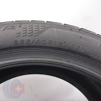 4. Opony 255/40 R18 2x BRIDGESTONE 99Y XL Turanza T005 BMW Letnie 2022 6,5mm 