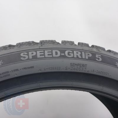 6. Opony 225/40 R19 2x SEMPERIT 93W XL Speed-Grip 5 Zimowe 2025 7,8-7,2mm