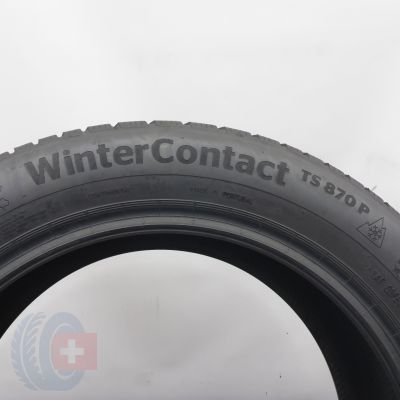 5. Opony 215/55 R17 2x CONTINENTAL 98V XL WinterContact TS 870 P Zimowe 2022/25 8,8-7,5mm