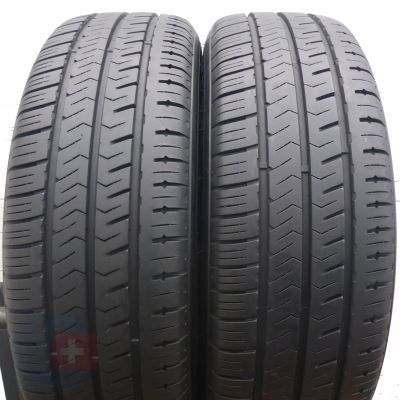 4. 4 x HANKOOK 205/65 R16C 107/105T Radial Ra28E Lato 2016, 2017 Jak Nowe 7mm