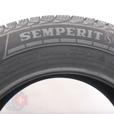 6. Opony 195/75 R16C 2x SEMPERIT 107/105R Van-Grip3 Zimowe 2022 Nieużywane