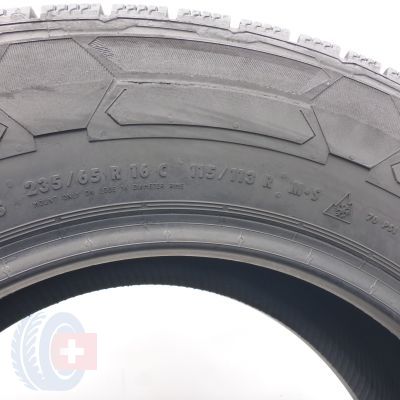 6. Opony 235/65 R16C 4x CONTINENTAL 115/113R VanContact Winter Zimowe 2024/25 7,2-7mm