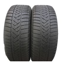 2 x PIRELLI  225/45 R19 96V XL Winter Sottozero 3  RUN FLAT Zima 6mm
