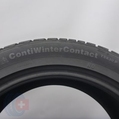 7. Opony 255/45 R19 2x CONTINENTAL 100V NO ContiWinterContact Ts830P Zimowe 2023 6,2-6,7mm