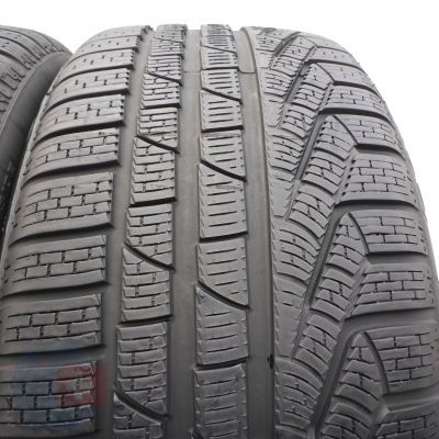 3. Opony 255/45 R19 2x PIRELLI 100V Sottozero Winter 240 SerieII N0 Zimowe 2024 7mm 