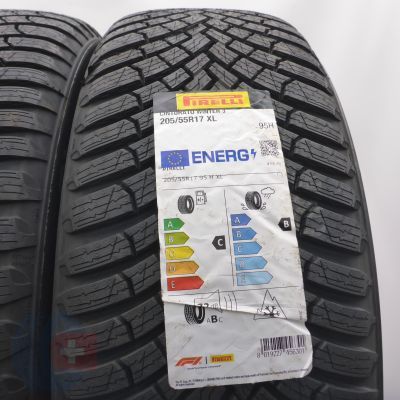 4. Opony 205/55 R17 2x PIRELLI 95H XL Cinturato Winter 3 Zimowe 2025