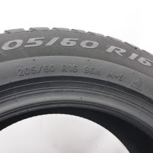 5. Opony 205/60 R16 4x PIRELLI 96H XL Sottozero 3 Winter BMW Zimowe 2023 6mm