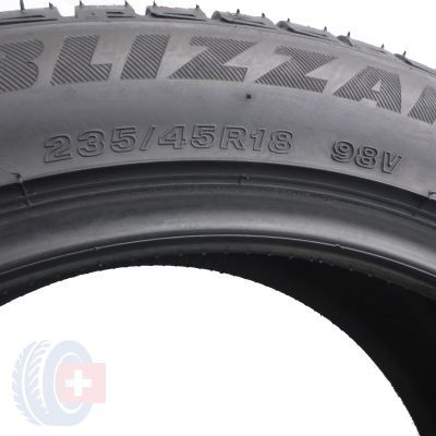 4. 1 x BRIDGESTONE 235/45 R18 98V XL Blizzak LM-32 Zima 7.8mm