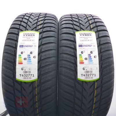 6. Opony 235/55 R17 4x NOKIAN 103H XL Snowproof 2 Zimowe 2025 Nieużywane