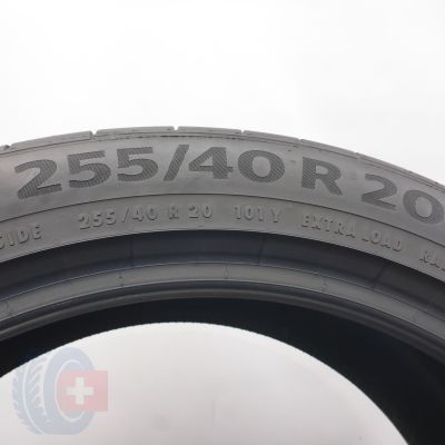5. Opony 255/40 R20 2x CONTINENTAL 101Y XL SportContact 6 A01 Letnie 2024 6,2-6mm