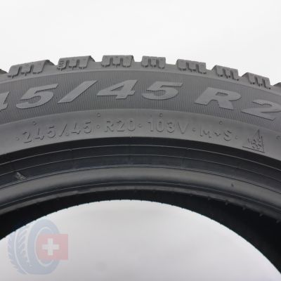 5. Opony 245/45 R20 2x PIRELLI 103V XL Winter 2 Scorpion PNCS Zimowe 2022, 2024 7,2mm