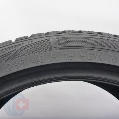 6. Opony 235/40 R19 2x VREDESTEIN 96W XL Wintrac PRO Zimowe 2021 7mm 