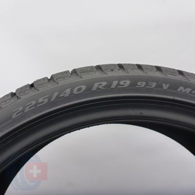 7. Opony 225/40 R19 2x PIRELLI 93V XL A0 Winter Sottozero 3 Zimowe 2018 