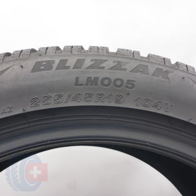 5. Opony 255/45 R19 2x BRIDGESTONE 104V XL  Blizzalk LM005 Zimowe 2024 7,5mm