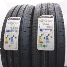 3. Opony 215/75 R16C 4x CONTINENTAL 116/114R VanContact Ultra Letnie 2023 