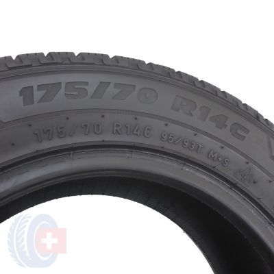 6. 2 x PIRELLI 175/70 R14 C 95/93T Carrier Winter Zima 5.2-5.8mm 