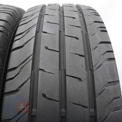 3. Opony 205/65 R16C 2x CONTINENTAL 107/105T ContiVanContact 200 Letnie 2021 8,5-8,2mm