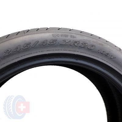 4. 2 x PIRELLI 245/45 ZR20 103Y XL PZero Lato DOT19 7,2mm