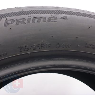 5. Opony 215/55 R17 4x HANKOOK 94W Seal VentusPrime4 K123 Letnie 2025 5-5,2mm