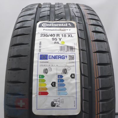 Opona 235/40 R18 1x CONTINENTAL 95Y XL PremiumContact 7 Letnia 2023