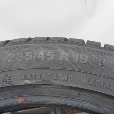 7. Opony 235/45 R19 2x CONTINENTAL 99V XL ContiWinterContact TS 830 P M0 Zimowe 2022