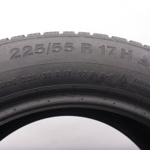 6. Opony 225/55 R17 2x CONTINENTAL 97H WinterContact TS850P BMW MO Zimowe 2021 6,5-6,8mm