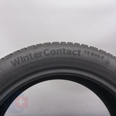 7. Opony 205/55 R17 2x CONTINENTAL 95V XL WinterContact TS870P Zimowe 2022 7,8mm